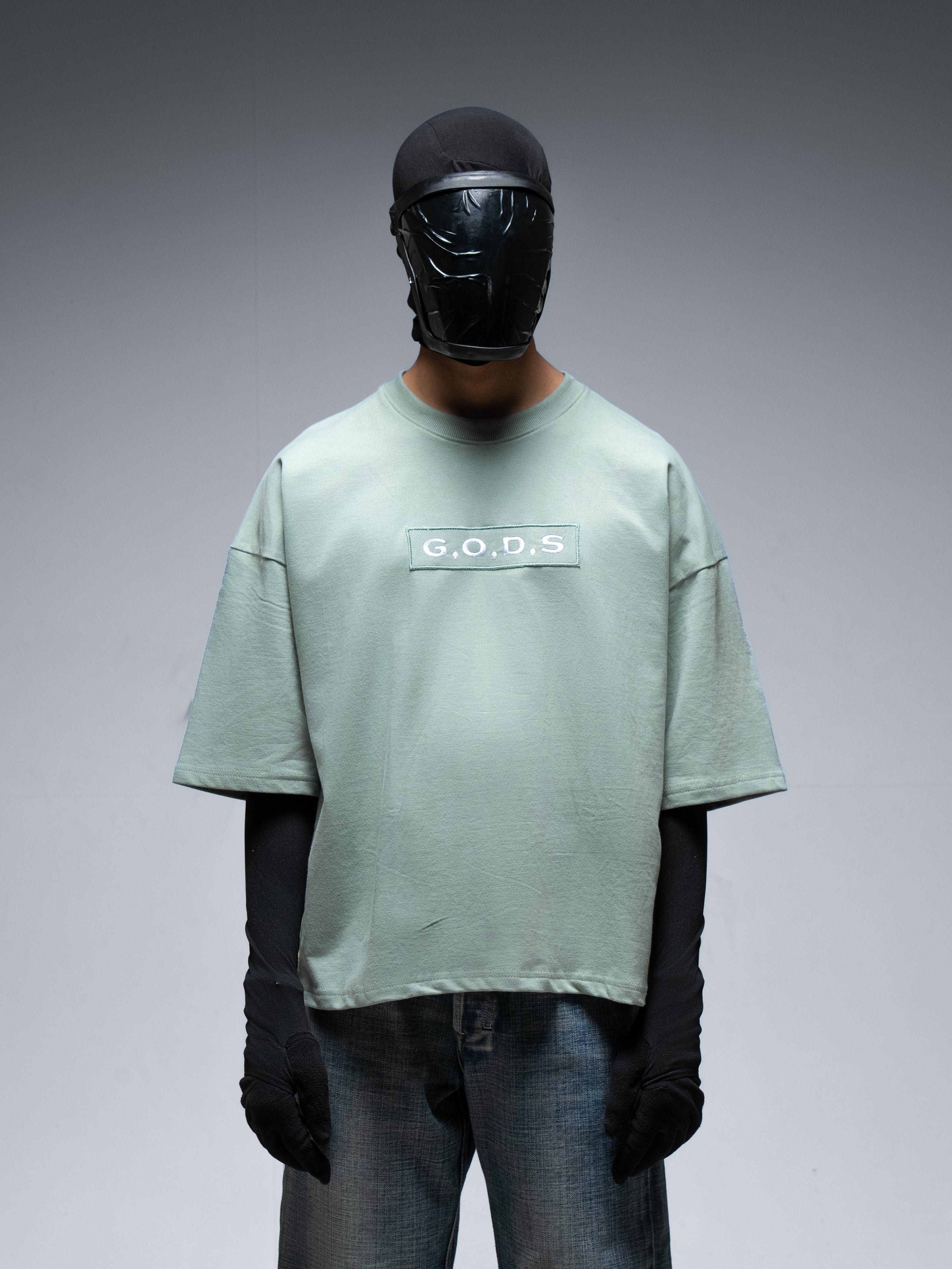 SOLID EMRALD GREEN TEE