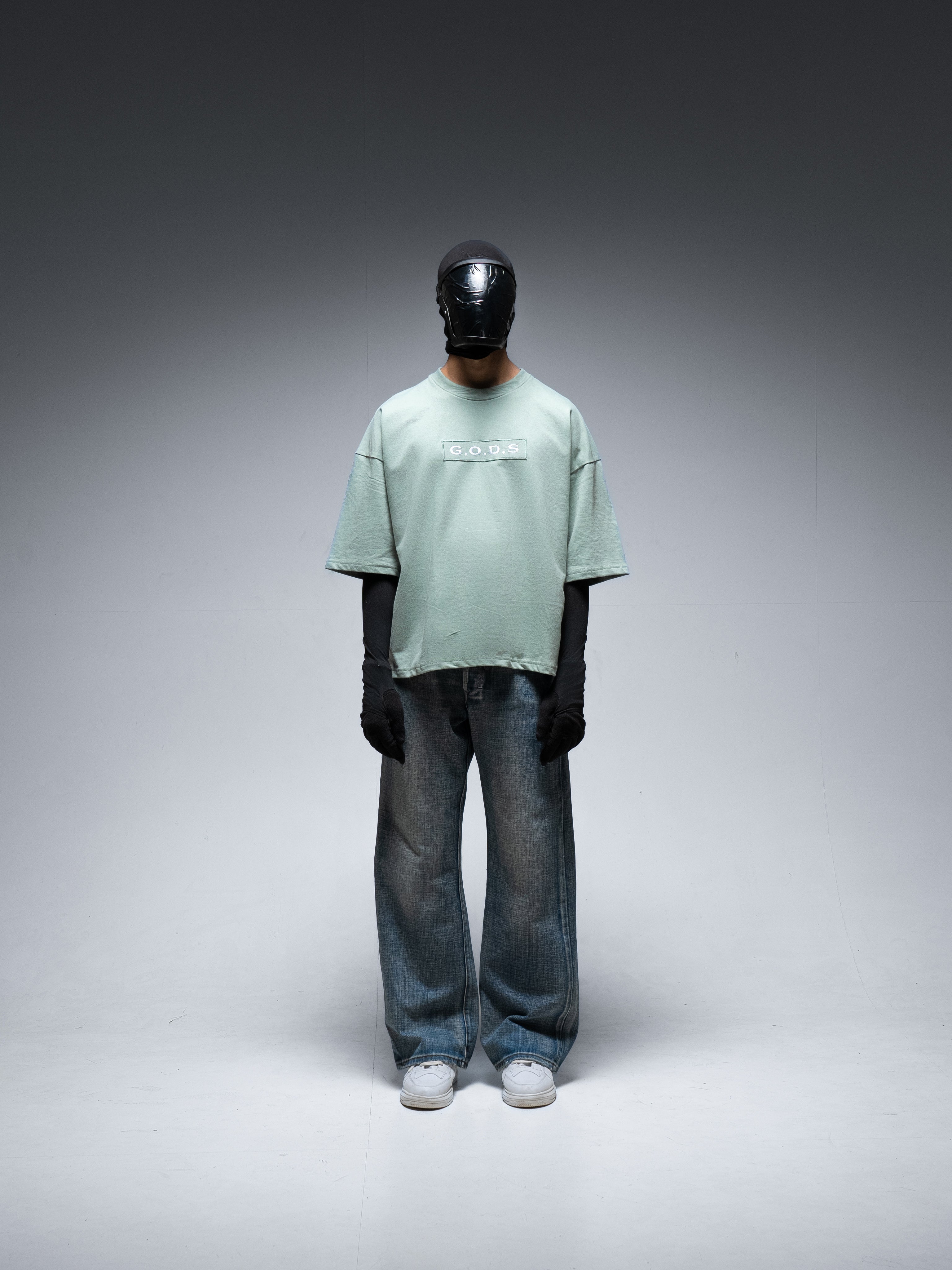 SOLID EMRALD GREEN TEE