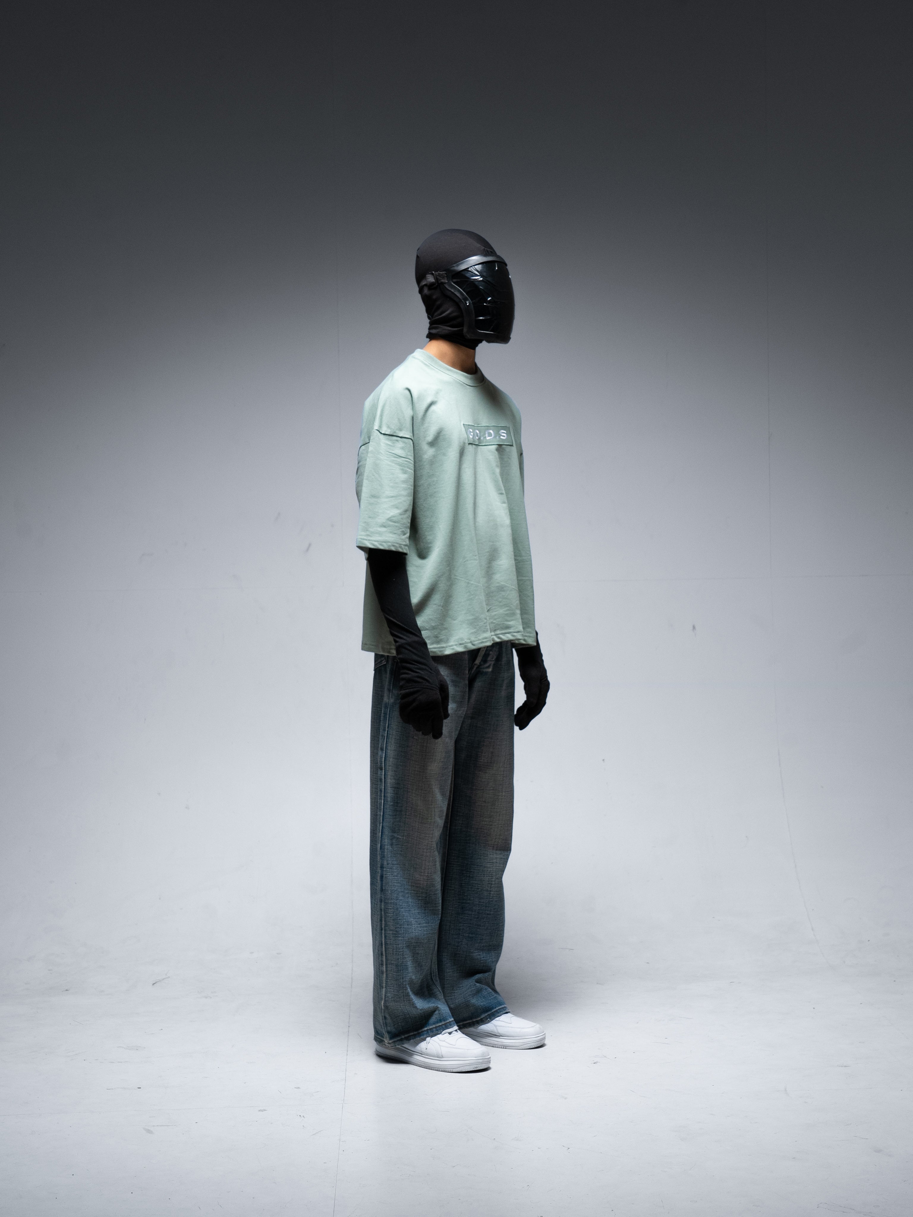 SOLID EMRALD GREEN TEE