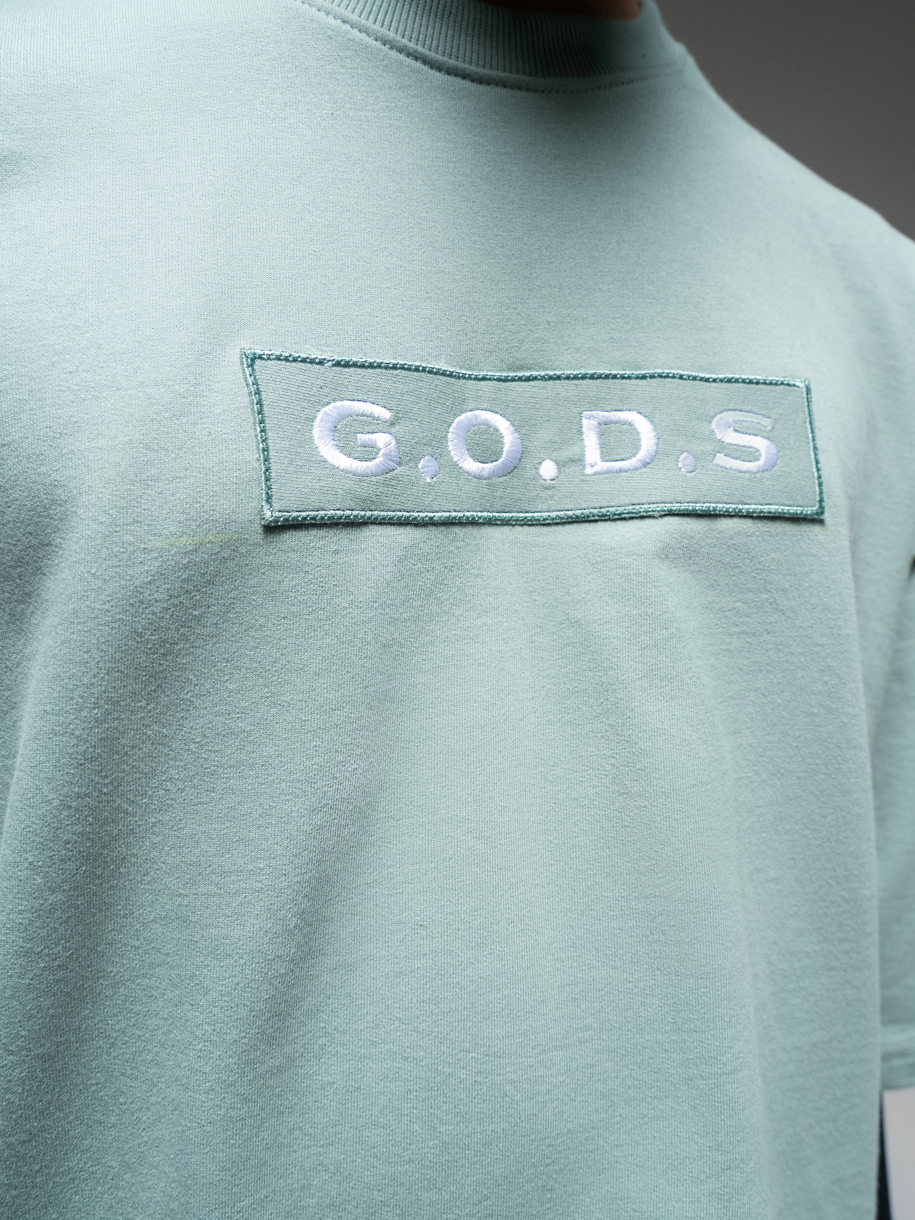 SOLID EMRALD GREEN TEE