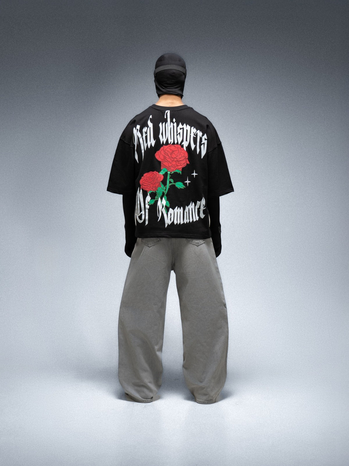 RED ROMANCE BOXY FIT TEE