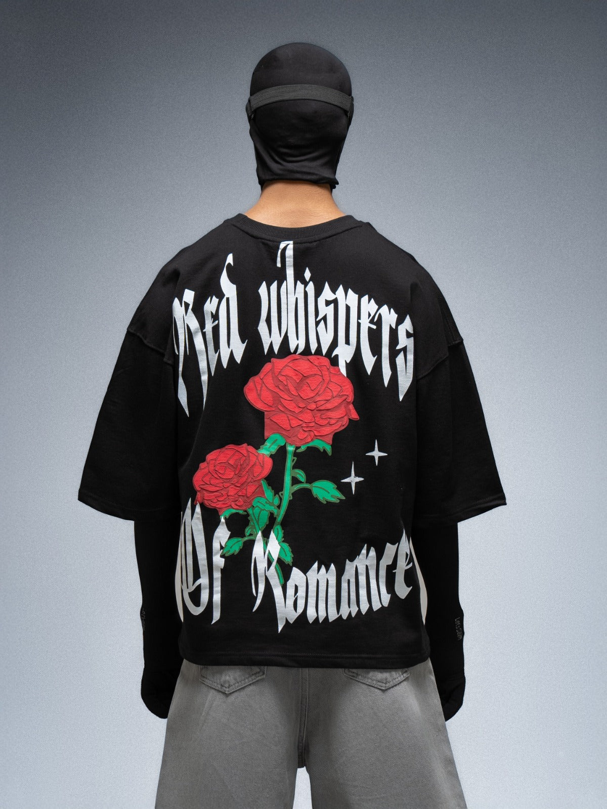 RED ROMANCE BOXY FIT TEE